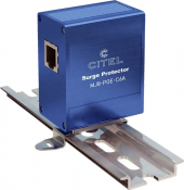 CITEL DIN MOUNT POE CAT6A SPD 10 GIGABIT RJ45