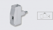 EUROCLAMP PANEL FEED THROUGH TERMINAL 57A 10mm GREY