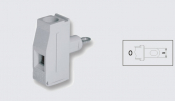 EUROCLAMP PANEL FEED THROUGH TERMINAL 57A 10mm GREY
