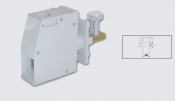 EUROCLAMP PANEL FEED THROUGH TERMINAL 150A 19mm GREY