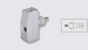 EUROCLAMP PANEL FEED THROUGH TERMINAL 41A 10mm GREY