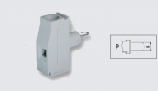EUROCLAMP PANEL FEED THROUGH TERMINAL 41A 10mm GREY
