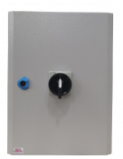 TELERGON CHANGEOVER SWITCH 63A 4P IP65 METAL ENCLOSURE