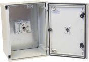 TELERGON ON-OFF ISOLATOR 80A 3P+N IP65 GRP ENCLOSURE