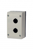 TEND 22mm 2 HOLE ENCLOSURE GREY