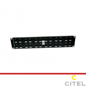 CITEL 19inch RACK 12 PORT POE B CONNECTOR 110/RJ45