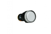 SCL 22mm FLASHING LED 24VAC/DC WHITE