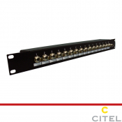 CITEL 19inch RACK 16 PORTS VIDEO TRANSMISSION BNC CONNECTOR