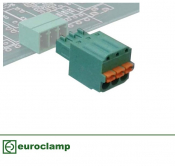 EUROCLAMP PLUGIN CONNECTOR HORIZONTAL 5.08mm 7 POLE