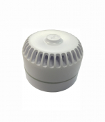 STRIDOR MULTISOUND ALARM WHITE 9-28VDC SHALLOW BASE