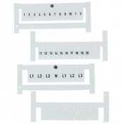 DIN MARKING TAG(L1L2L3N) 2.5MM 144 PER CARD