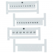 DIN MARKING TAG (41-50) 4MM 120 PER CARD