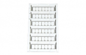 DIN MARKING TAG (BLANK) 4MM 120 PER CARD SCREWLESS