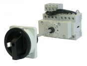 TELERGON BASE MOUNT CHANGEOVER 4 POLE 63A PANEL HANDLE
