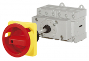TELERGON BASE MOUNT ISOLATOR 8 POLE 80A RED/YELLOW HANDLE