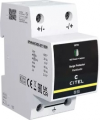 Citel DPVN Series Type 1+2+3 or 2+3 Surge Protector for PV/DC Applications