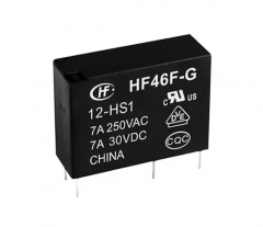 HF46F-G Series - 1 Pole Relay 10 Amp