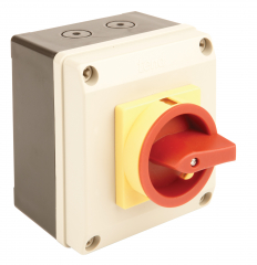 Tend 4 Pole IP65 Plastic Enclosed Isolators type TD