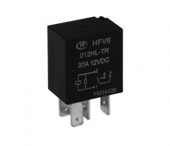 HFV6 Series - 1 Pole Changeover|Normally Open Relay 120-180mW 30 Amp