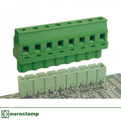 Vertical Female 10.16mm Pitch Plug In Terminal Blocks