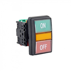 22mm Dual Red & Green Pushbutton