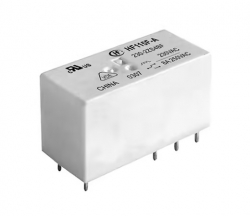 HF115FA Series - AC Version 1 & 2 Pole Changeover|Normally Open|Normally Closed Relay 16 Amp