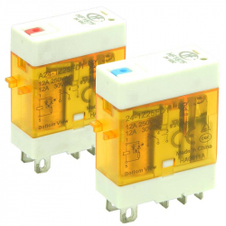 HF157F Series - 1 & 2 Pole Relay 8-12 Amp