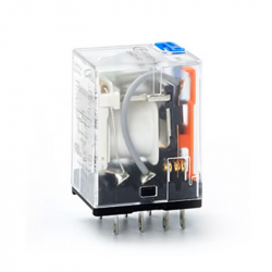 HF18FFA Series - 2 & 4 Pole Changeover Relay VAC 5-7 Amp