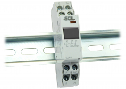 Din Rail Mount Mechanical Latching Relay 16 Amp