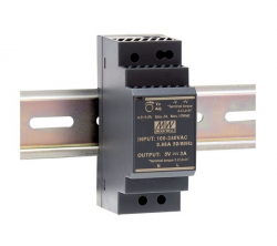 Meanwell Compact DIN Mount Power Supplies HDR Series