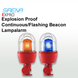 Sirena Exd Explosion Proof Continuous / Flashing Beacons