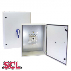 NTE Metal Enclosed 3 Pole + Neutral Switch Disconnectors