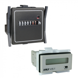 Panel Mount Hours Run Counter