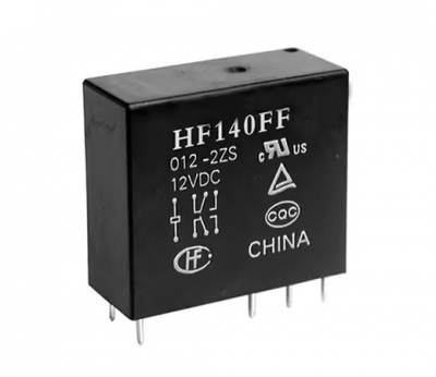 HF140FF Series - 10 Amp 2 Pole Changeover - 2 Form C